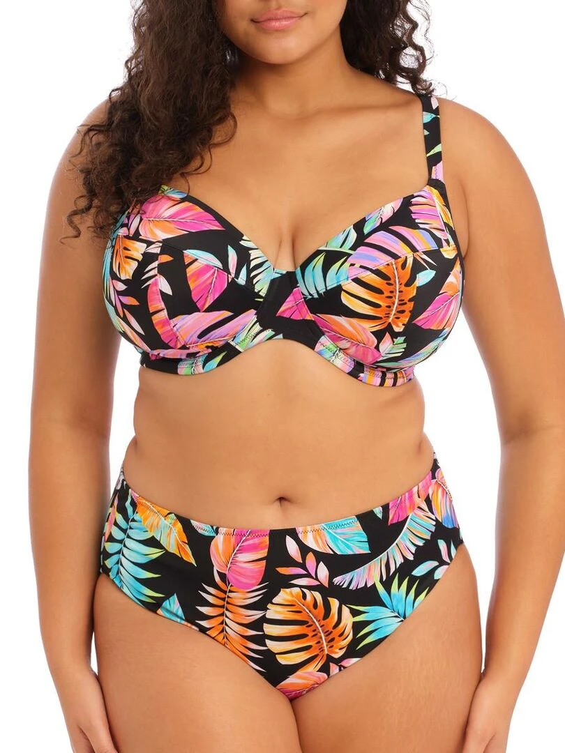 Culotte de bain Tropical Falls Noir