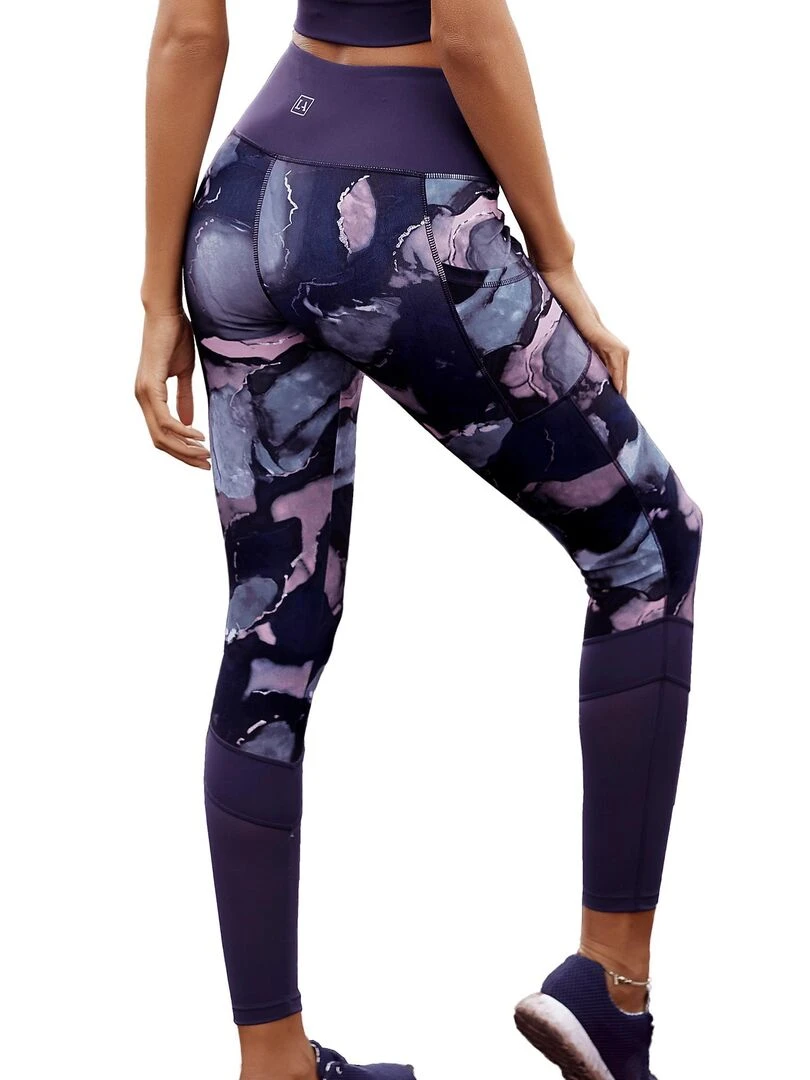 Leggings de sport Winter Pastels Bleu marine