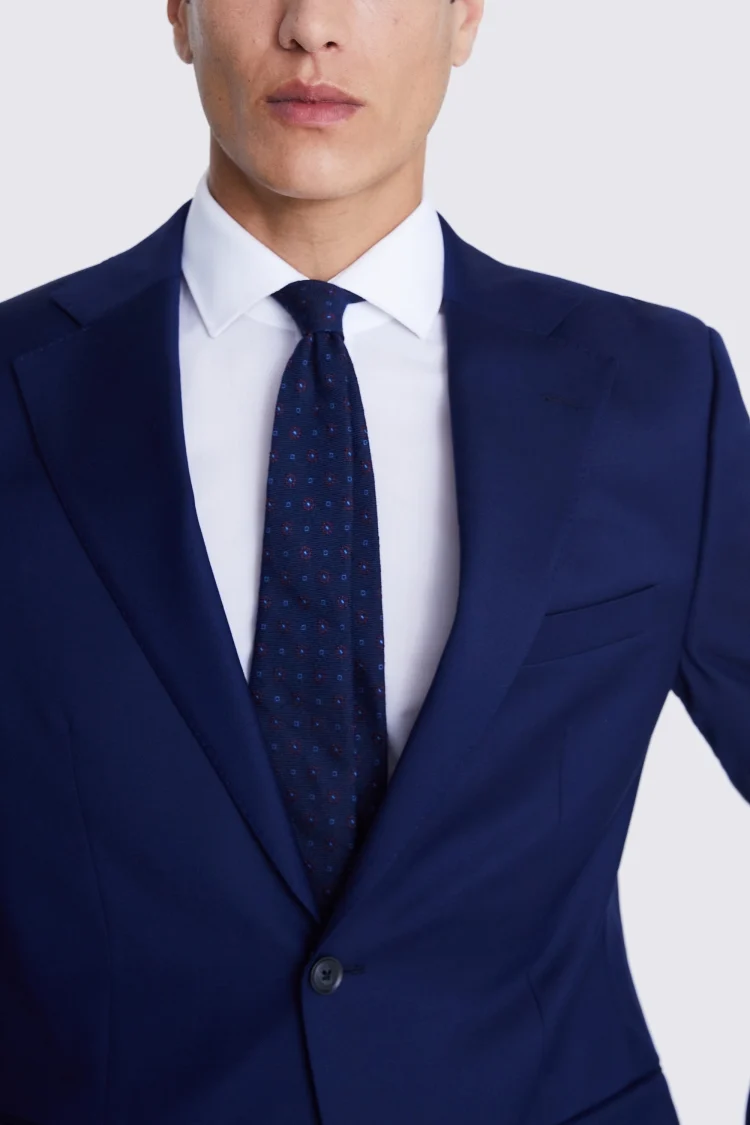 Italian Tailored Fit Black Peak Lapel Tuxedo Jacket   Buy Online at Moss