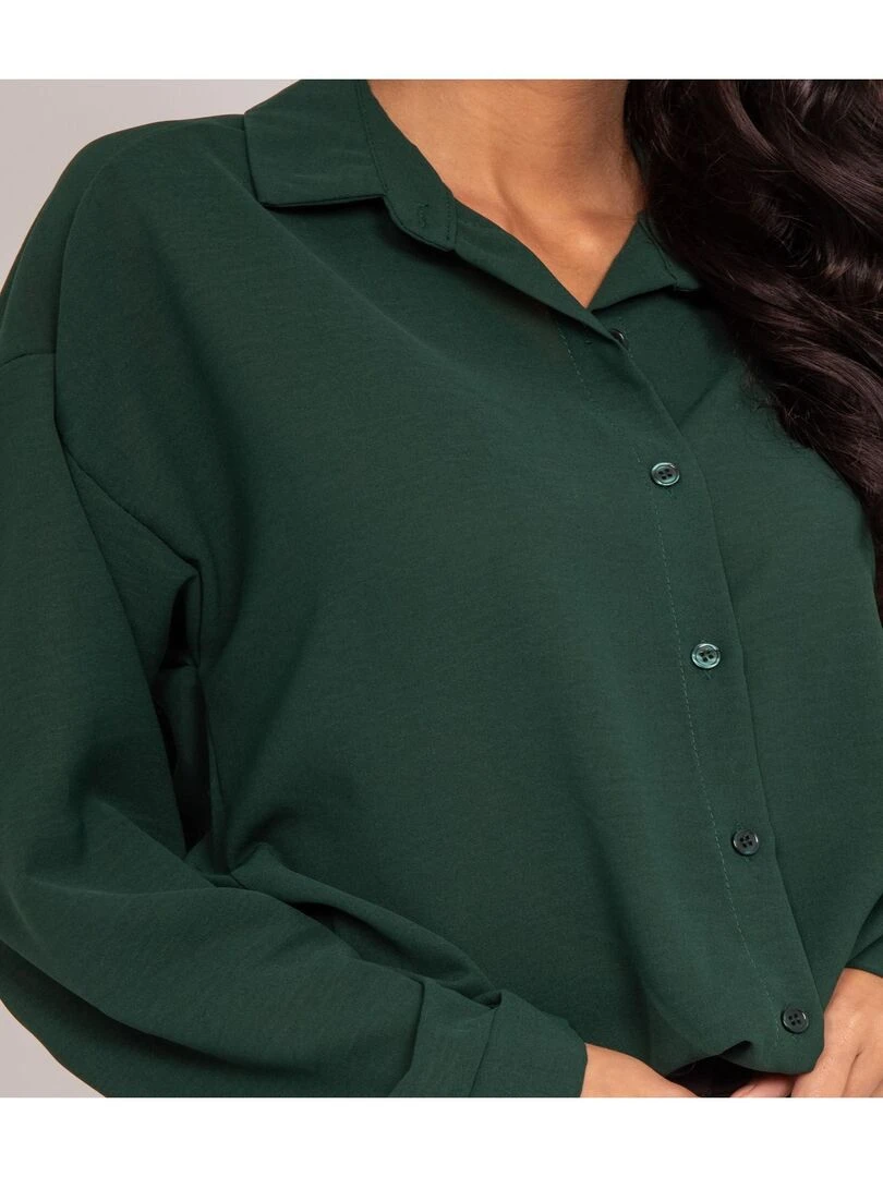 Chemise OSTERIA   Vert foncé