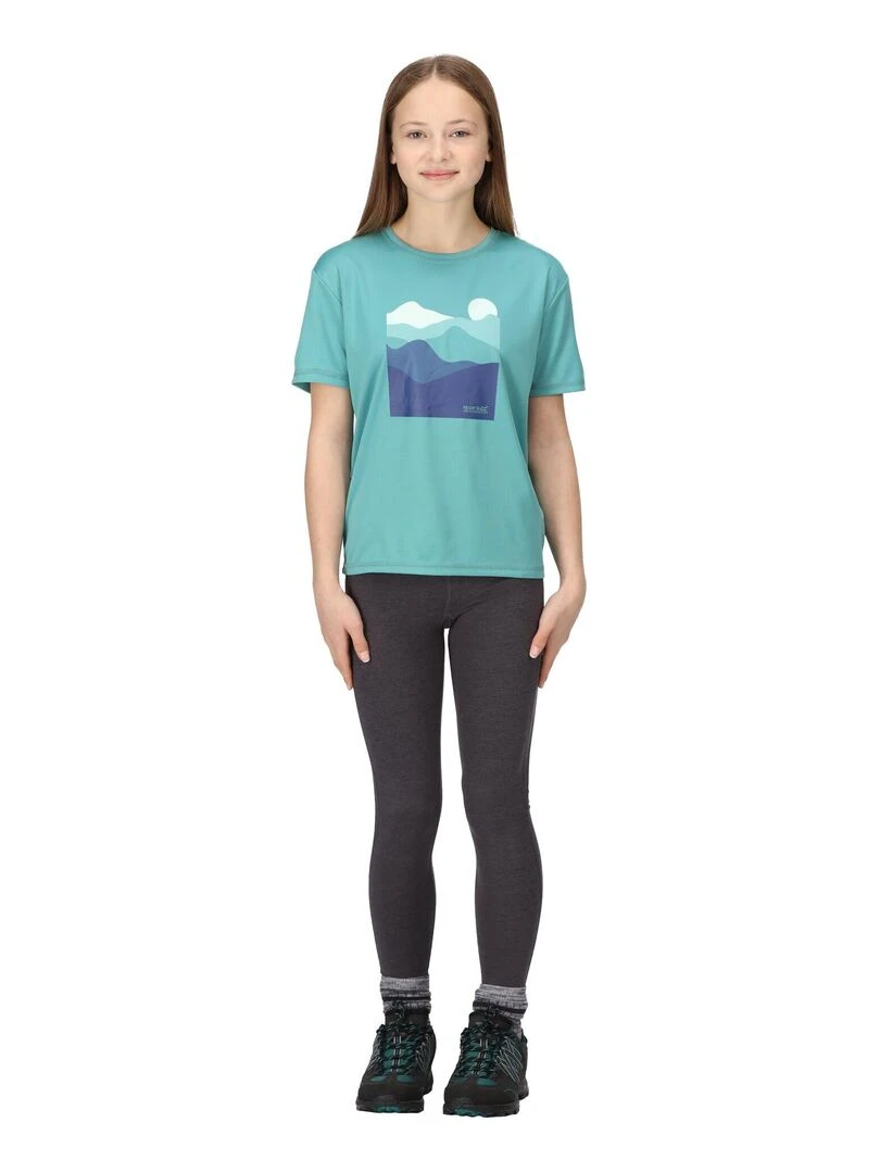 Regatta   T shirt ALVARADO   Vert foncé