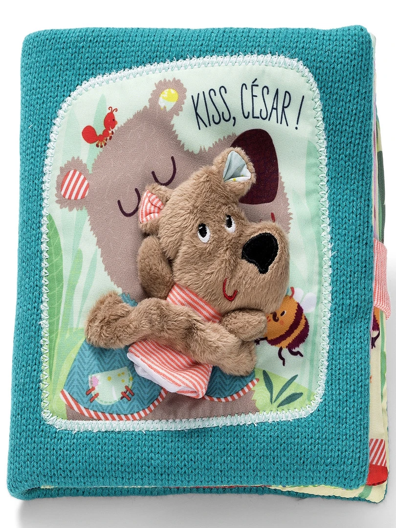 Livre bébé câlin interactif César N/A