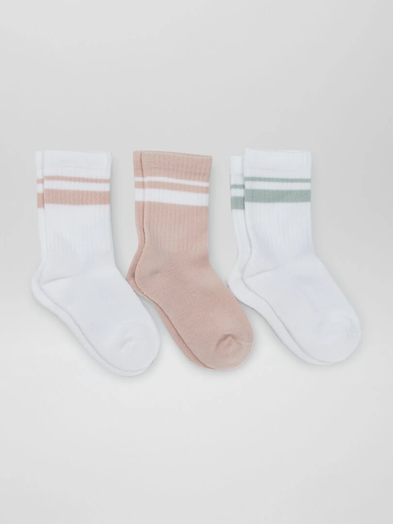 Lot de paires de chaussettes de sport Blanc