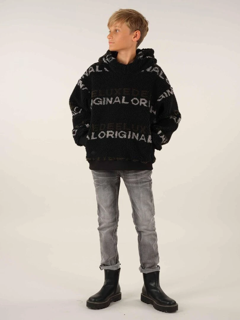 Sweat col montant 'Deeluxe' Noir