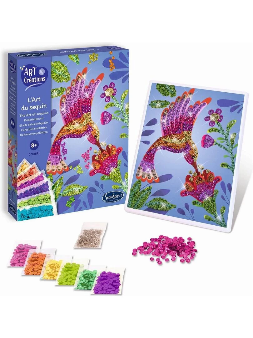 Art et creations l art du sequin Colibri N/A