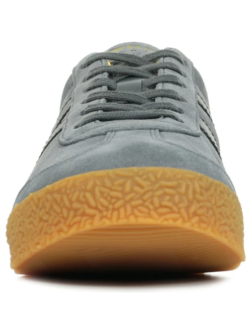 Baskets Gola Harrier Suede   Gris Noir