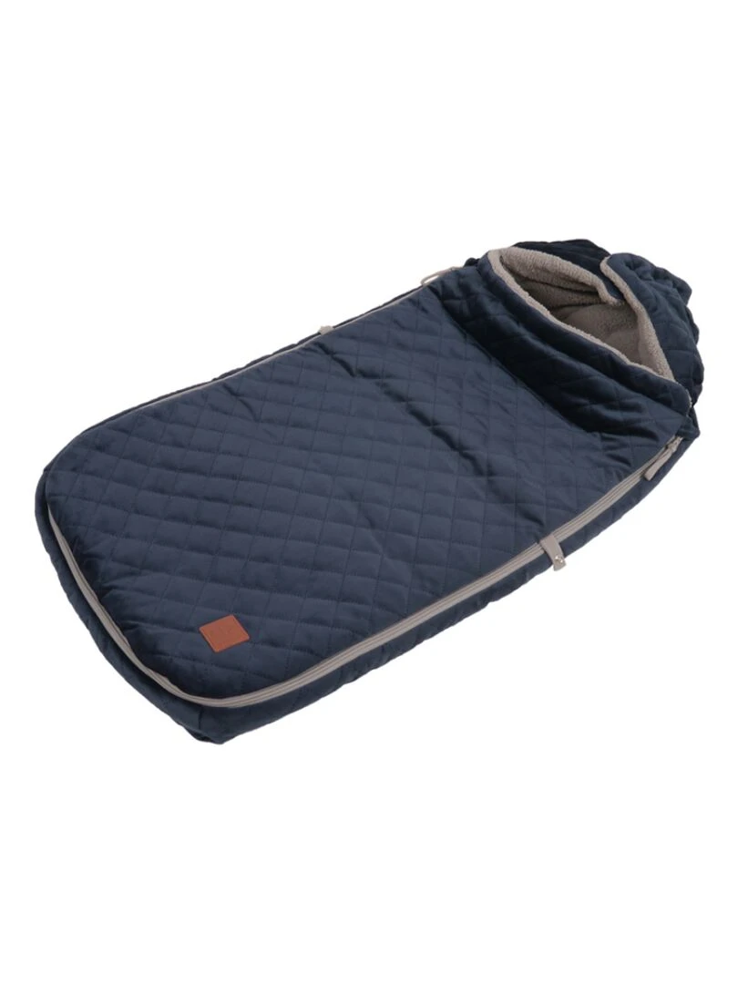 Chancelière pour poussette Velvet Kiki bleu marine (6 36 mois)   Bleu