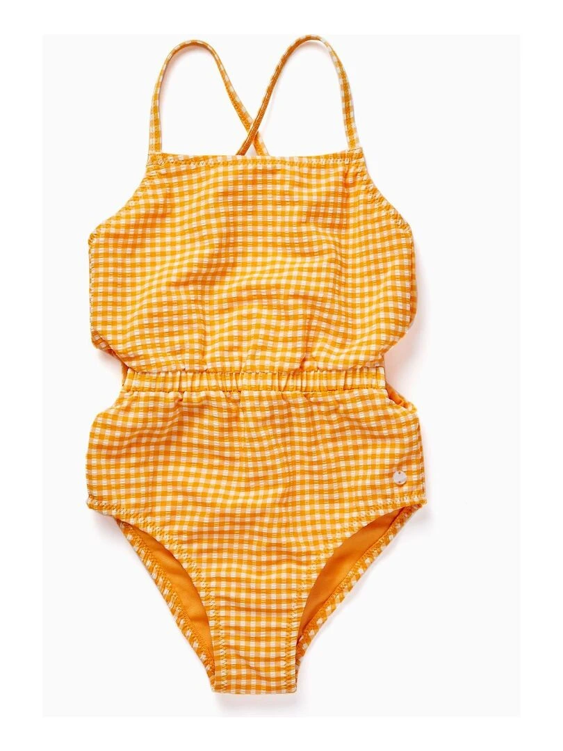 Maillot de Bain Vichy pour Fille MATISSE Jaune foncé