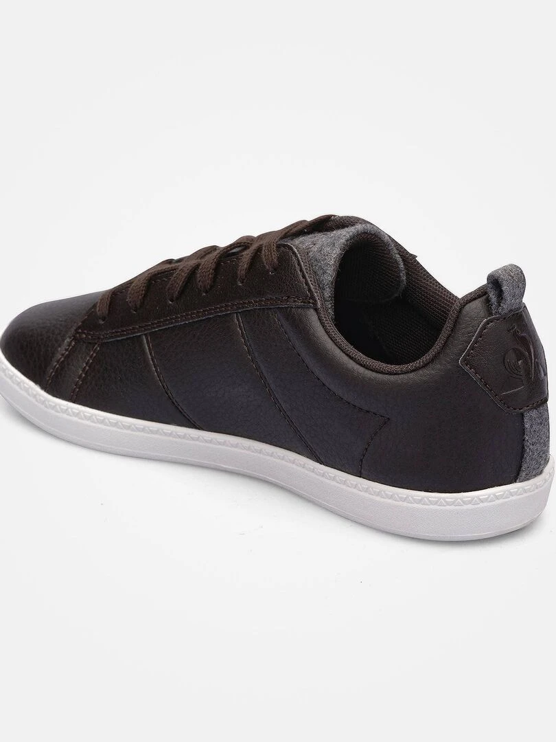 Baskets 'Le Coq Sportif' 'Courtclassic Gs'   Marron