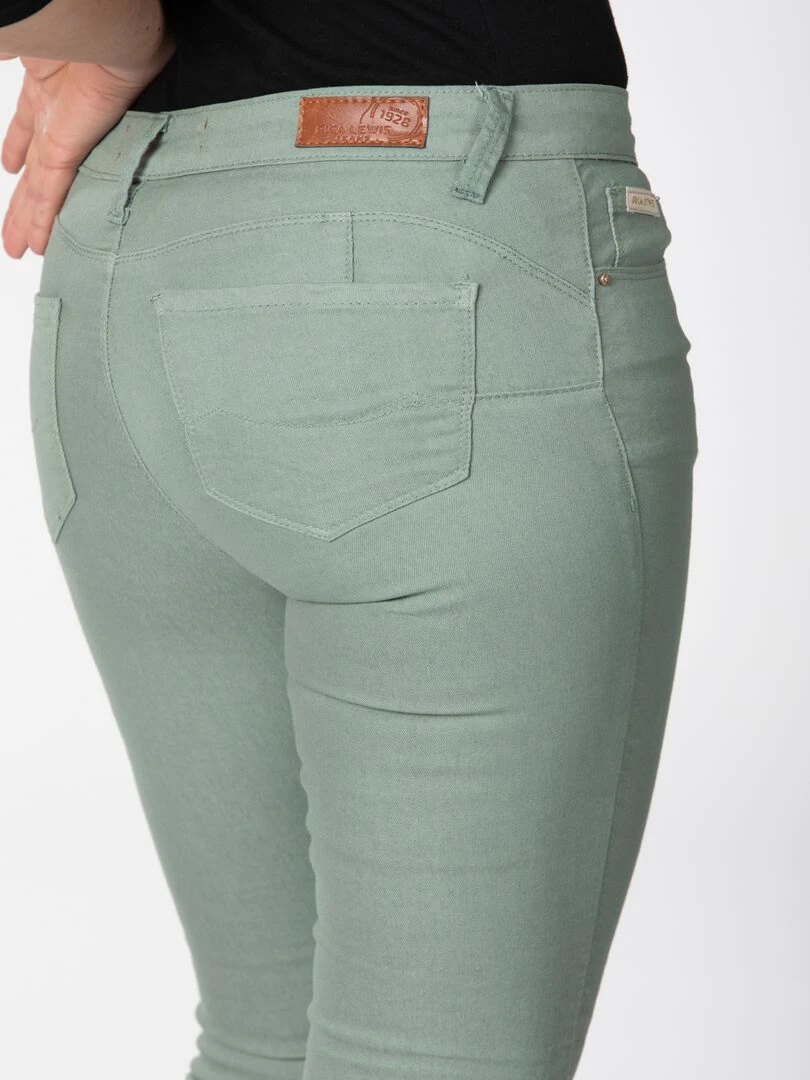 Jeans slim à coutures push up CAPIRAL 'Rica Lewis' Vert