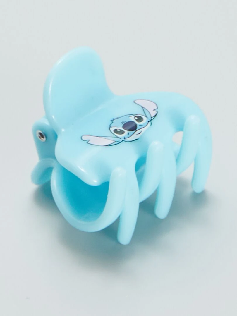 Lot de 3 pinces crabe 'Stitch'   Bleu/violet