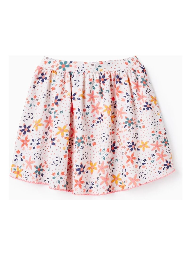 Jupe Imprimée Up 80 Pour Fille Beige clair