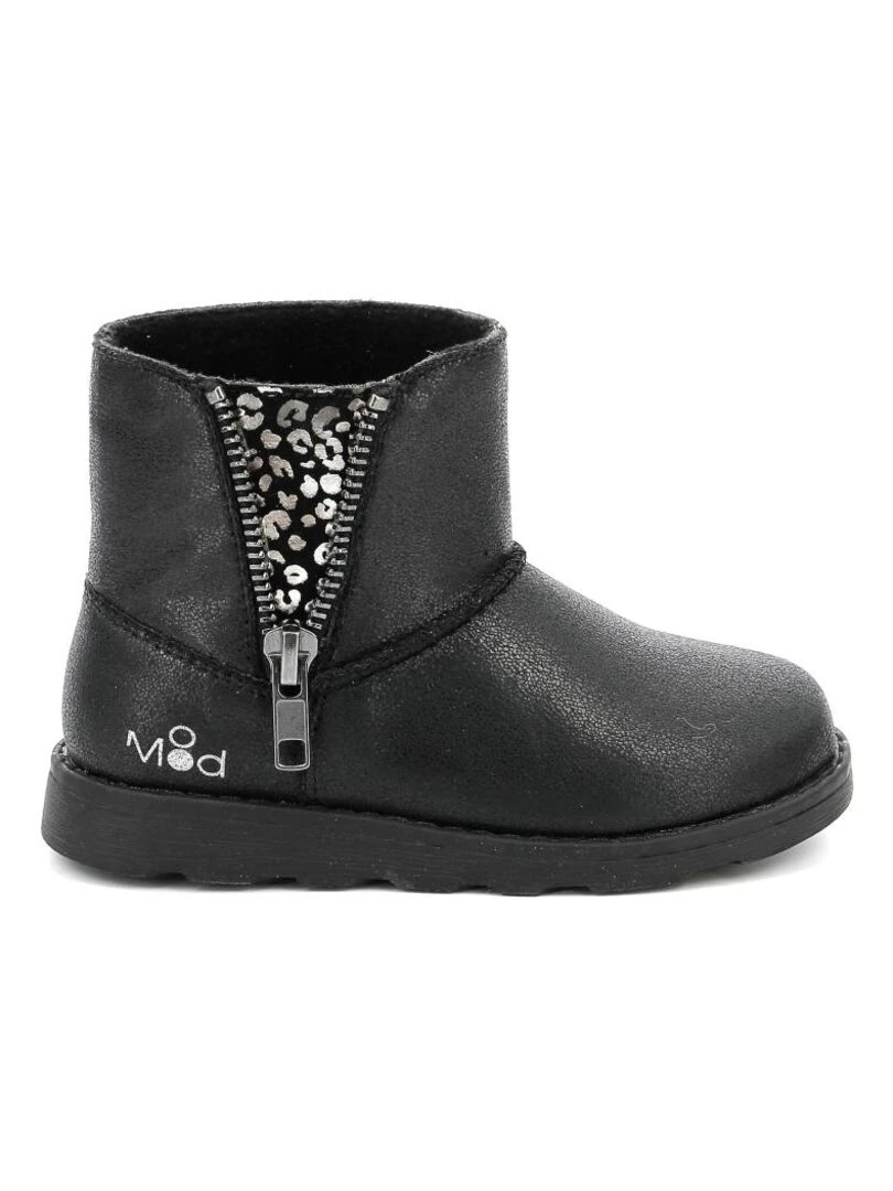Boots Synthetique Aldize Noir