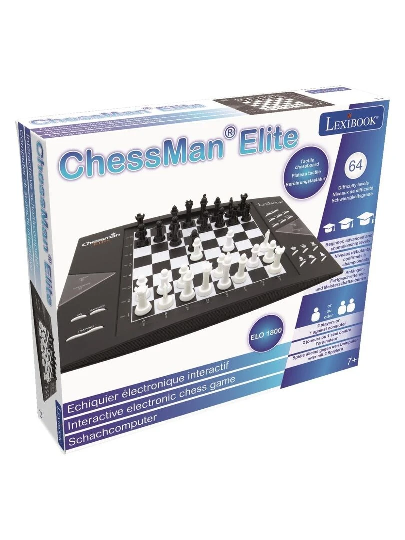 Chessman®  Elite  Jeu D'échecs Électronique   N/A