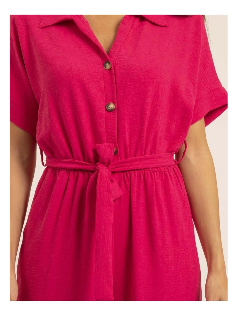 Combi pantalon EPINALIA   Rose fushia