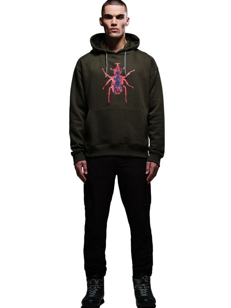Regatta   Sweat à capuche CHRISTIAN LACROIX MIRAMAS   Vert kaki