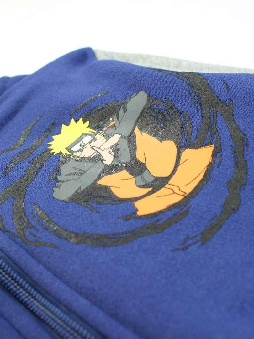 Disney   Veste garçon imprimé Naruto   Bleu