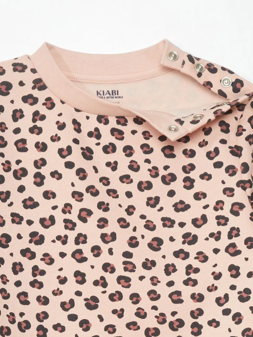 Sweat en molleton   So Easy   Rose