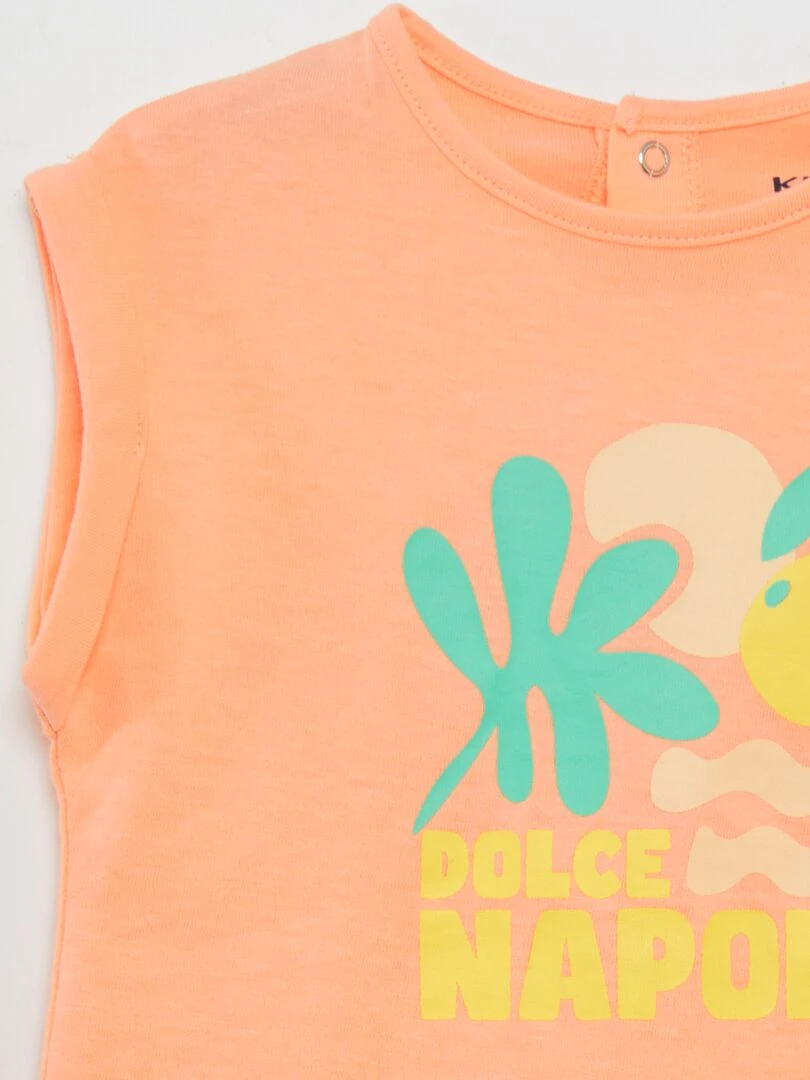 T shirt imprimé   Grafik Edition   Pêche