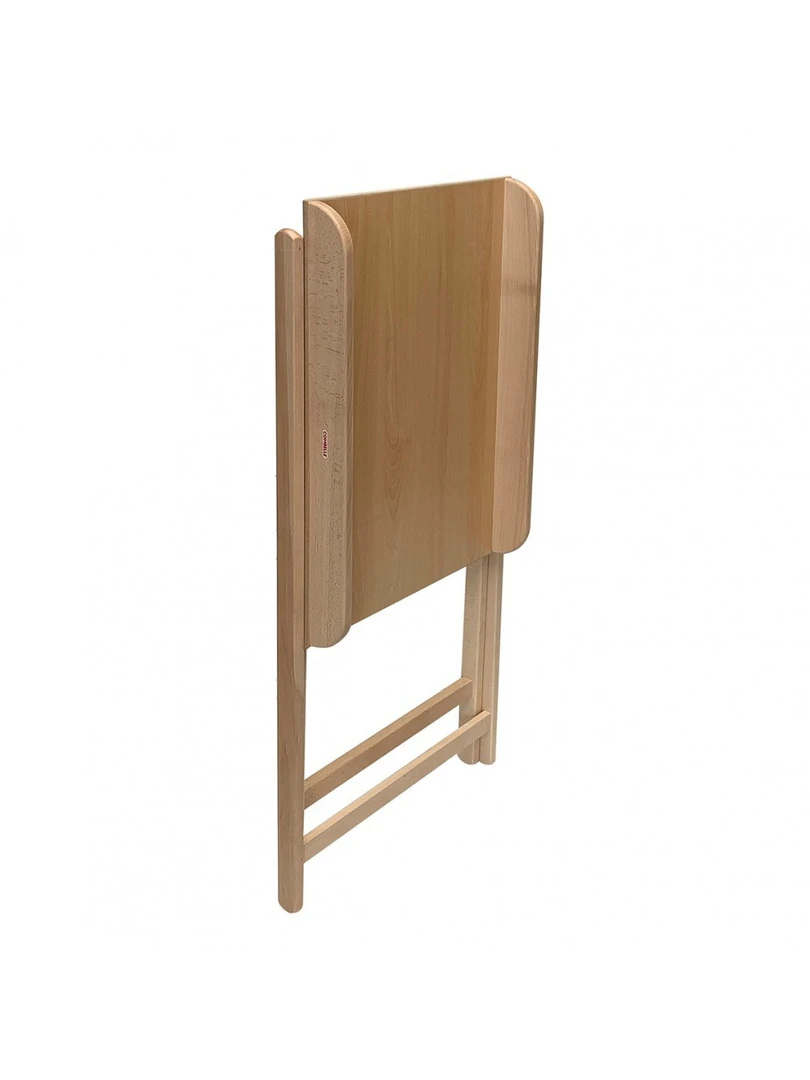 Combelle   Table À Langer Jade Pliante   Vernis Naturel   82x87x55 Cm   Marron