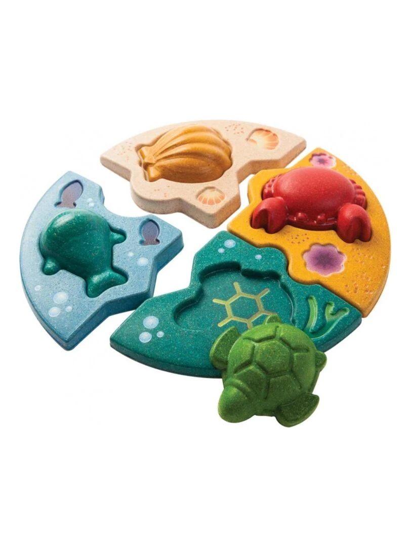 Puzzle à encastrement La vie marine (8 pièces) N/A