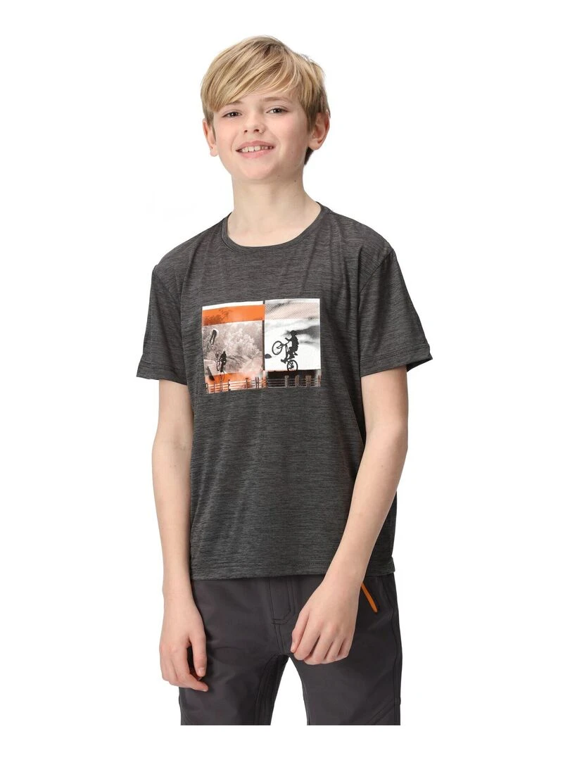Regatta   T shirt FINDLEY   Gris foncé