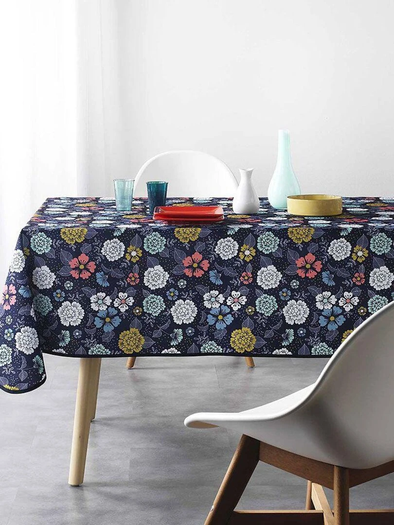 Nappe rectangulaire Lily Bleu
