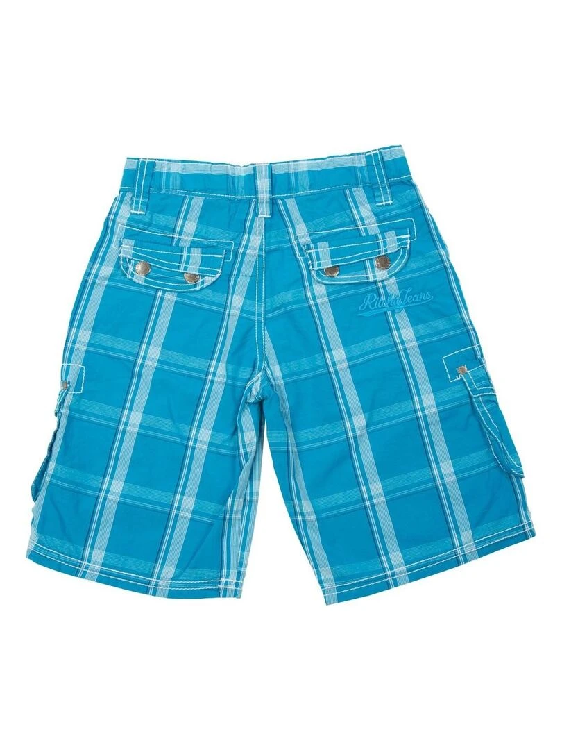 BERMUDA BRICE BOY Bleu