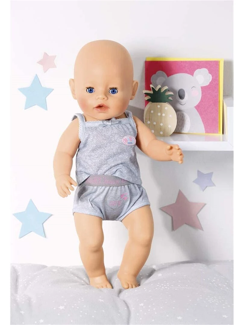 Baby born Sous vêtements gris 43 cm N/A