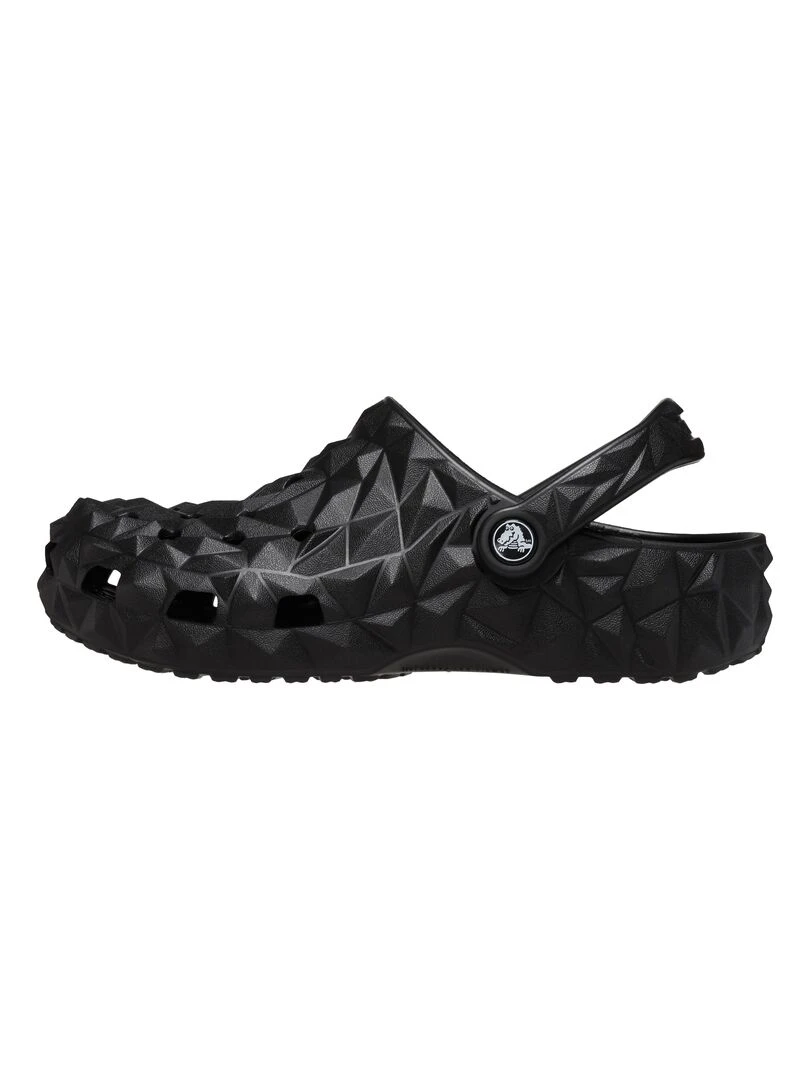 Sabot à Enfiler Crocs Classic Geometric Cloq Noir