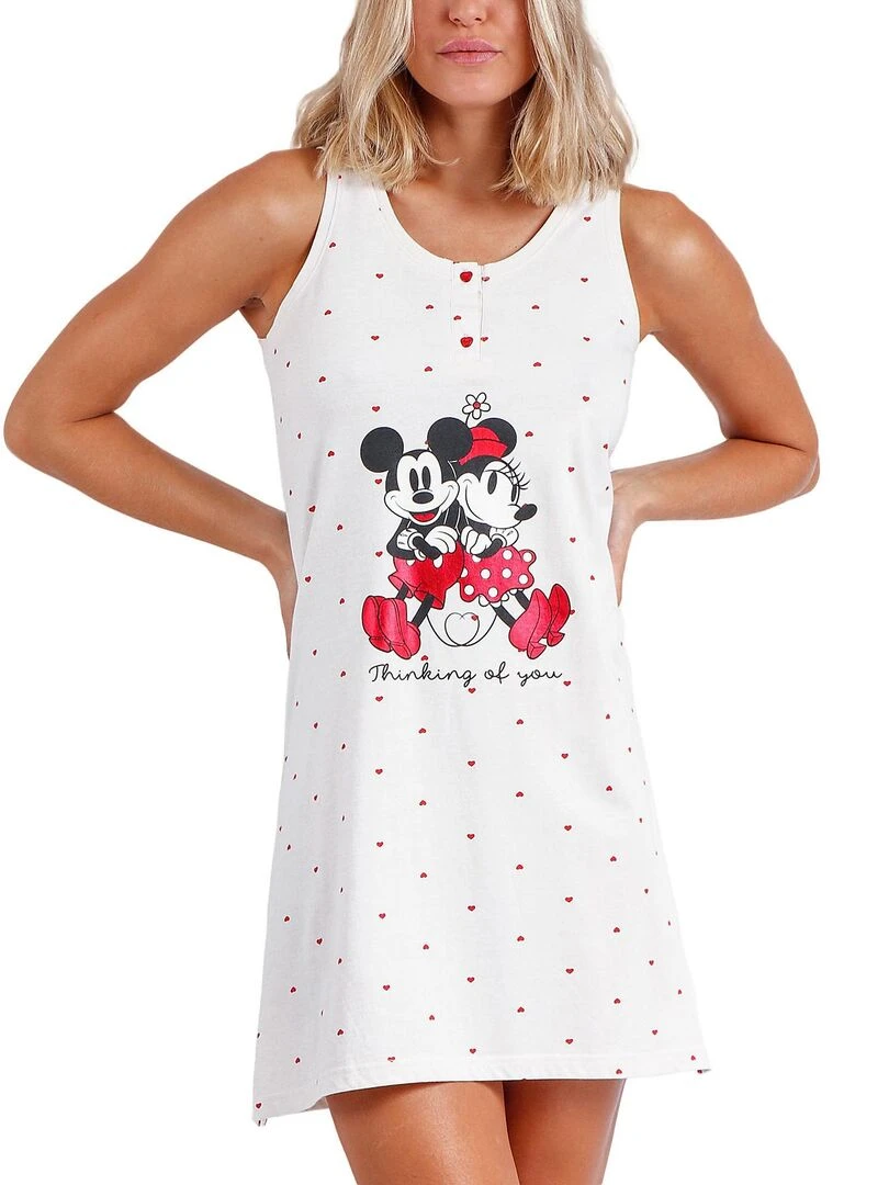 Nuisette Thinking Of You Disney Rouge