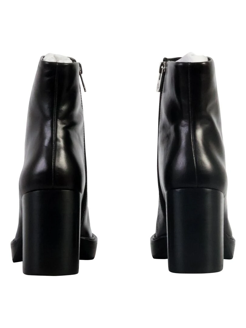 Bottine Cuir Emilie Karston Iris   Noir