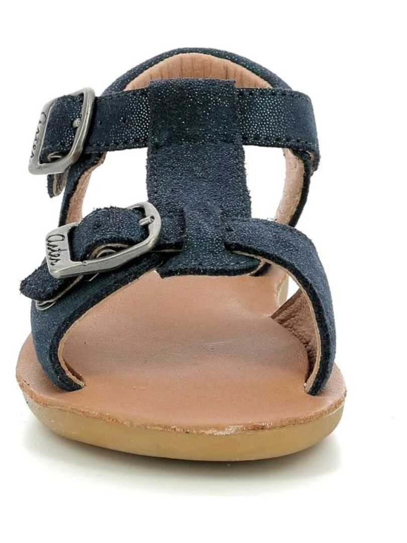 Sandales Cuir Taora   Bleu marine