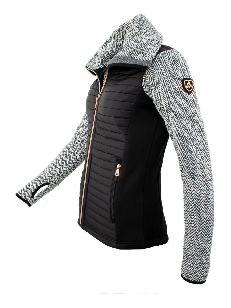 Blouson polaire femme ANTEM1   Noir Noir