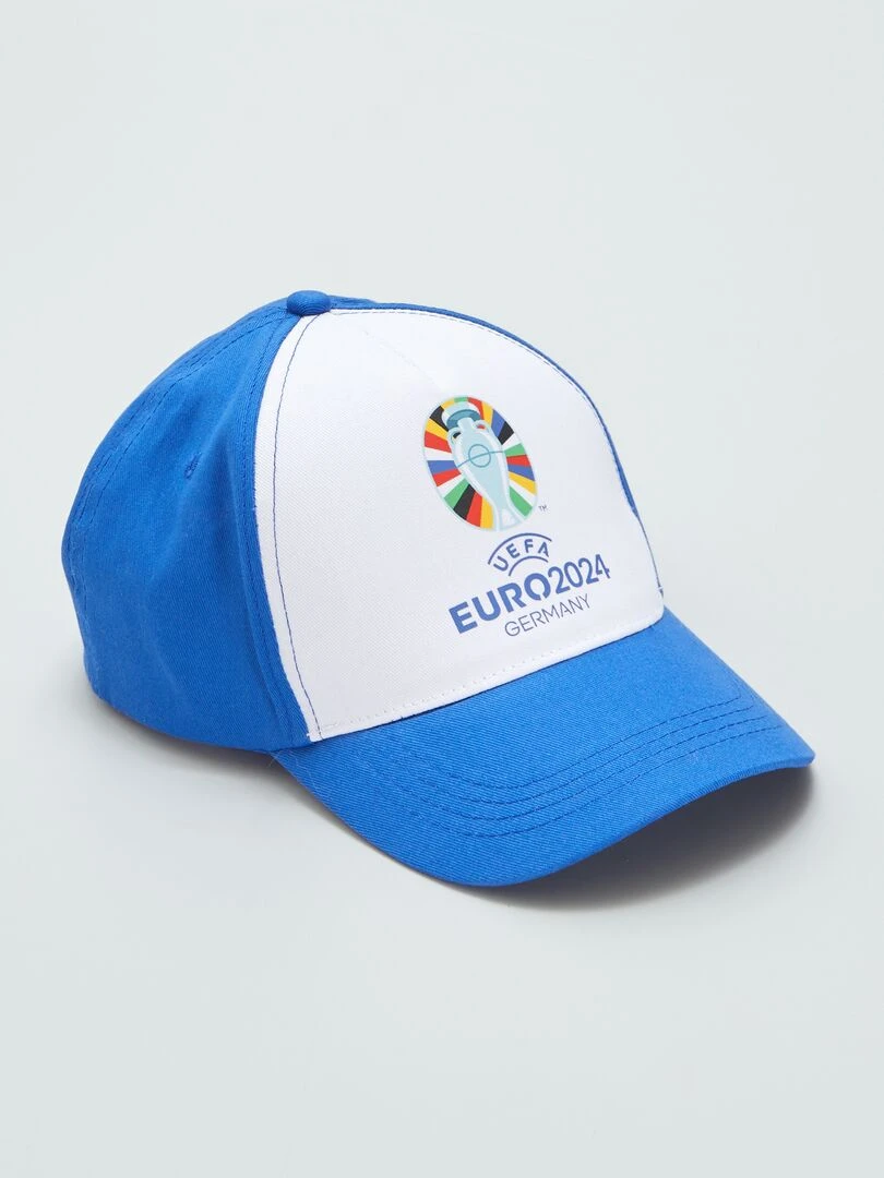 Casquette en toile Euro 2024 Homme Bleu/blanc