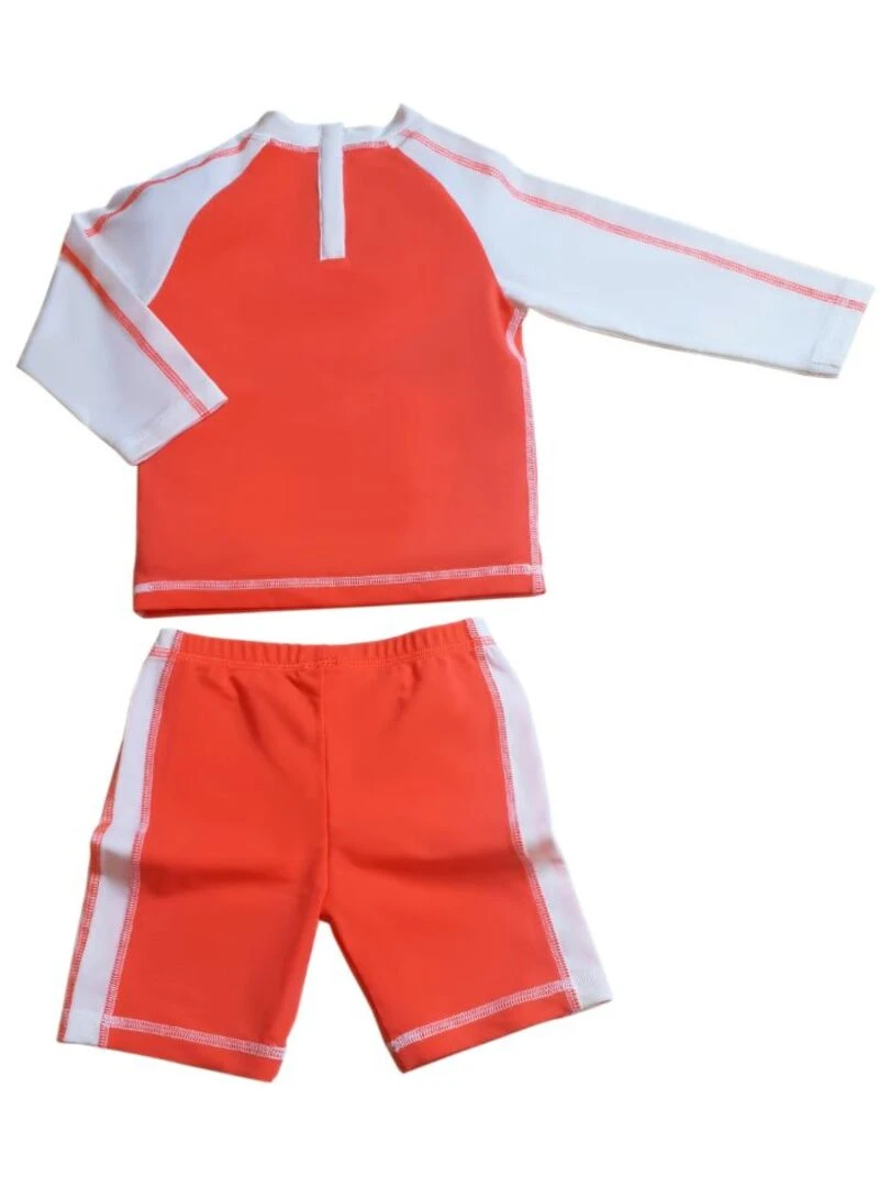 Ensemble enfant Anti UV fille : Sunny Orange Orange