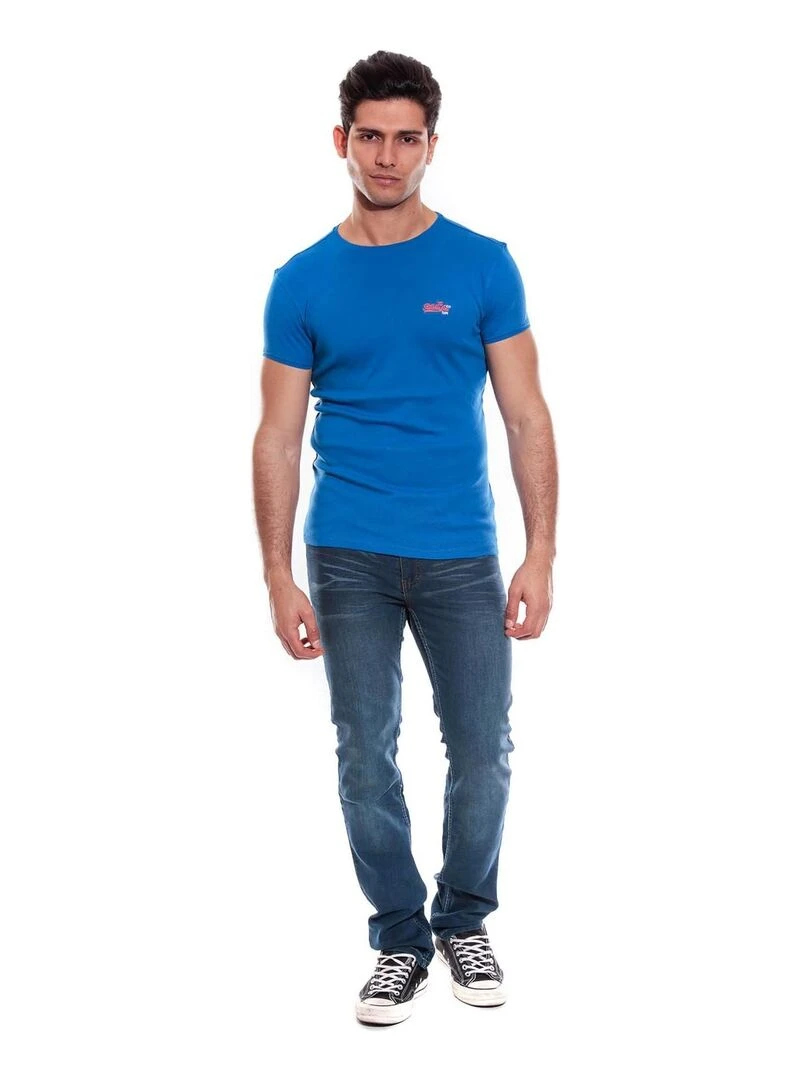 T SHIRT WARLOF II   Bleu roi