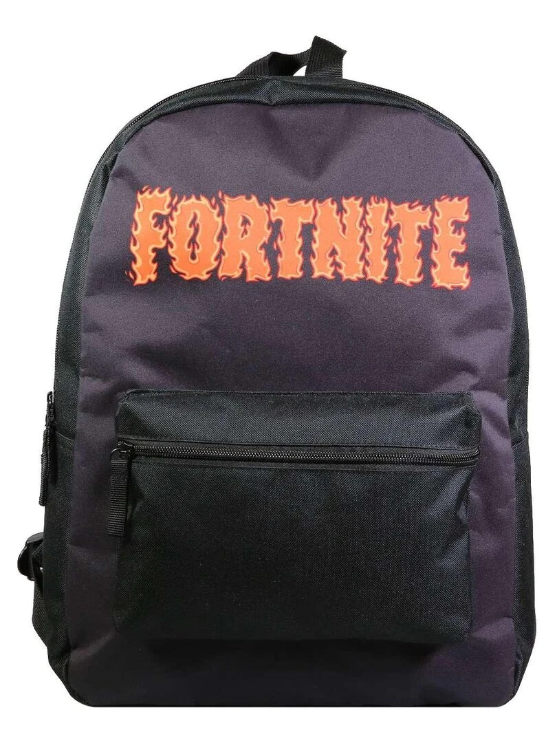 BAGTROTTER Sac à dos 1 compartiment 40 cm Fortnite Noir Flammes Noir