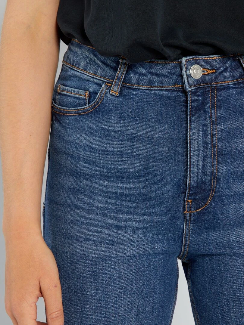 Jean skinny à taille haute   L32   Stone