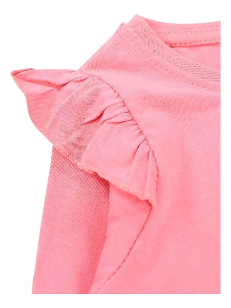 La Pat' Patrouille   T shirt fille imprimé La Pat' Patrouille en coton   Jaune