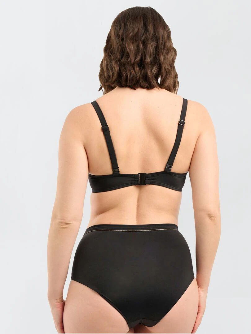 Haut de maillot de bain 'Sans complexe' Noir