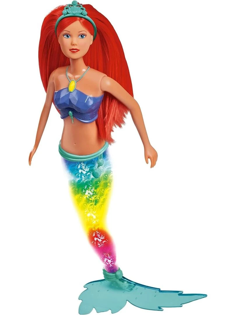 Steffi Love Poupée mannequin Sparkle Mermaid 39 cm Sirène scintillante N/A