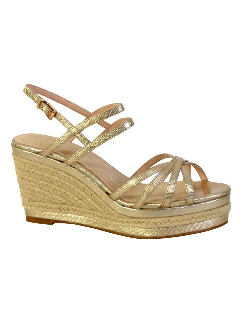 Sandale Compensée Enza Nucci   Jaune