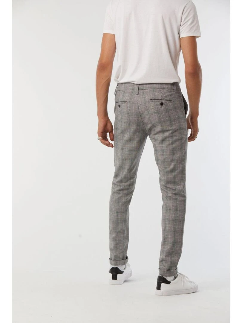 Lee Cooper   Pantalon polyester slim NEILS   Gris