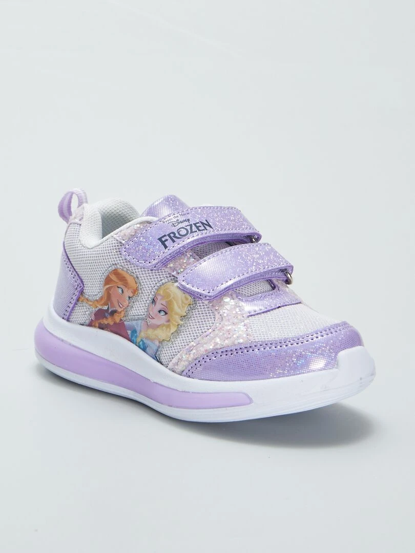 Baskets lumineuses 'Reine des Neiges' Violet