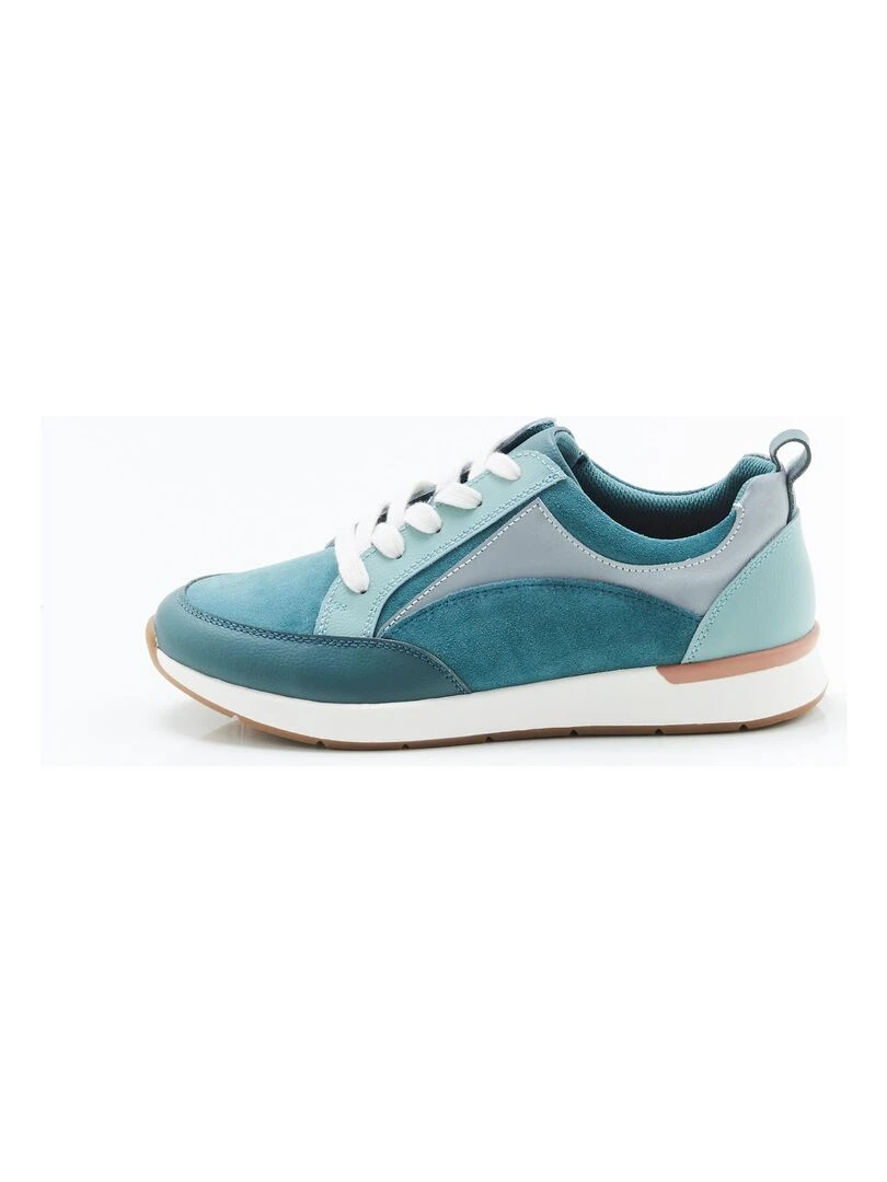 Baskets irisées Damart Vert anis
