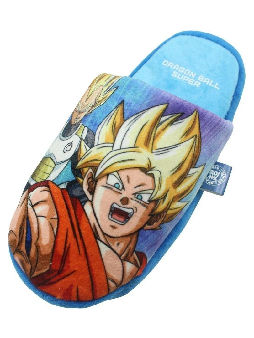 Dragon Ball Z   Pantoufle garçon imprimé Dragon Ball   Bleu