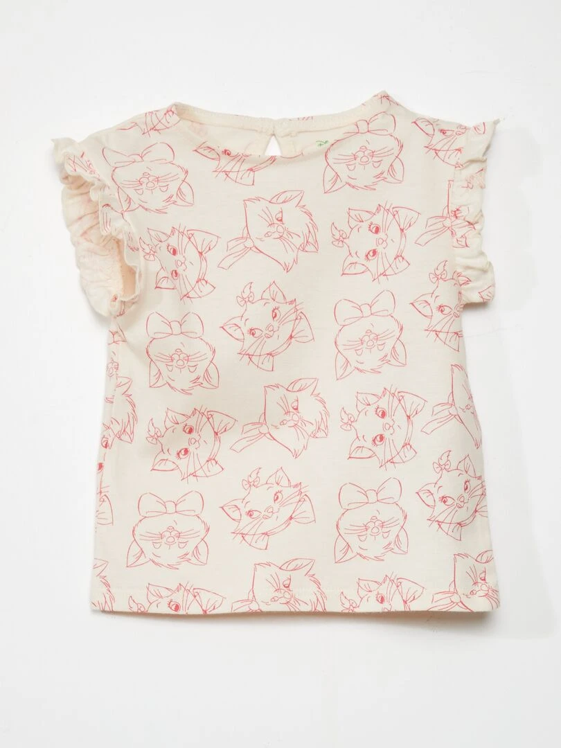 Ensemble t shirt + legging 'Aristochats'   Rose