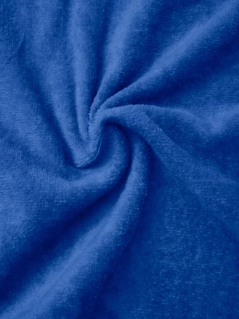 Drap de plage Noir/bleu