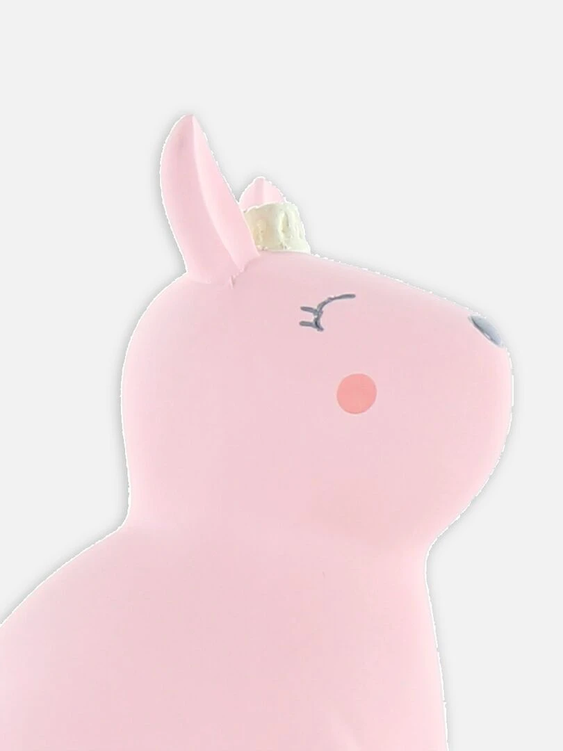 Jouet de bain lapin avec hochet en caoutchouc naturel    N/A